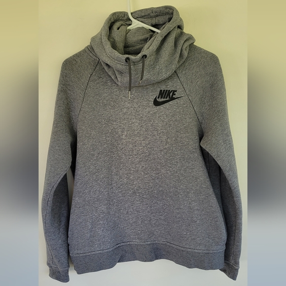 Nike Cowl Neck Hooded Sweatshirt w/ Pockets! - Picture 1 of 6